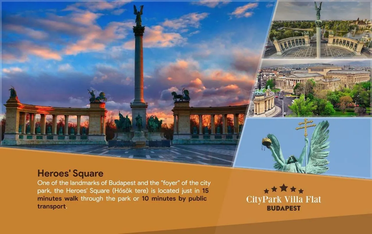 Apartment Citypark Villa Flat Budapest