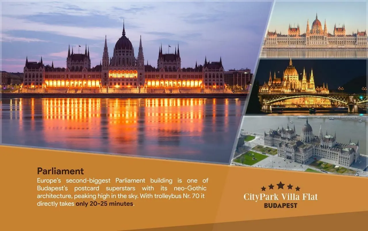 Citypark Villa Flat Budapest 0*,
